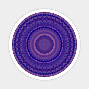 Pink and Purple Mandala Magnet